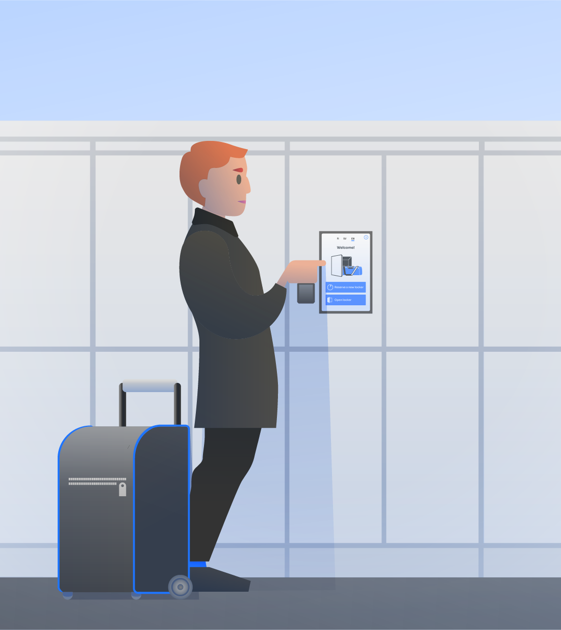 Punta Luggage Locker | Punta matkatavaralokerikko