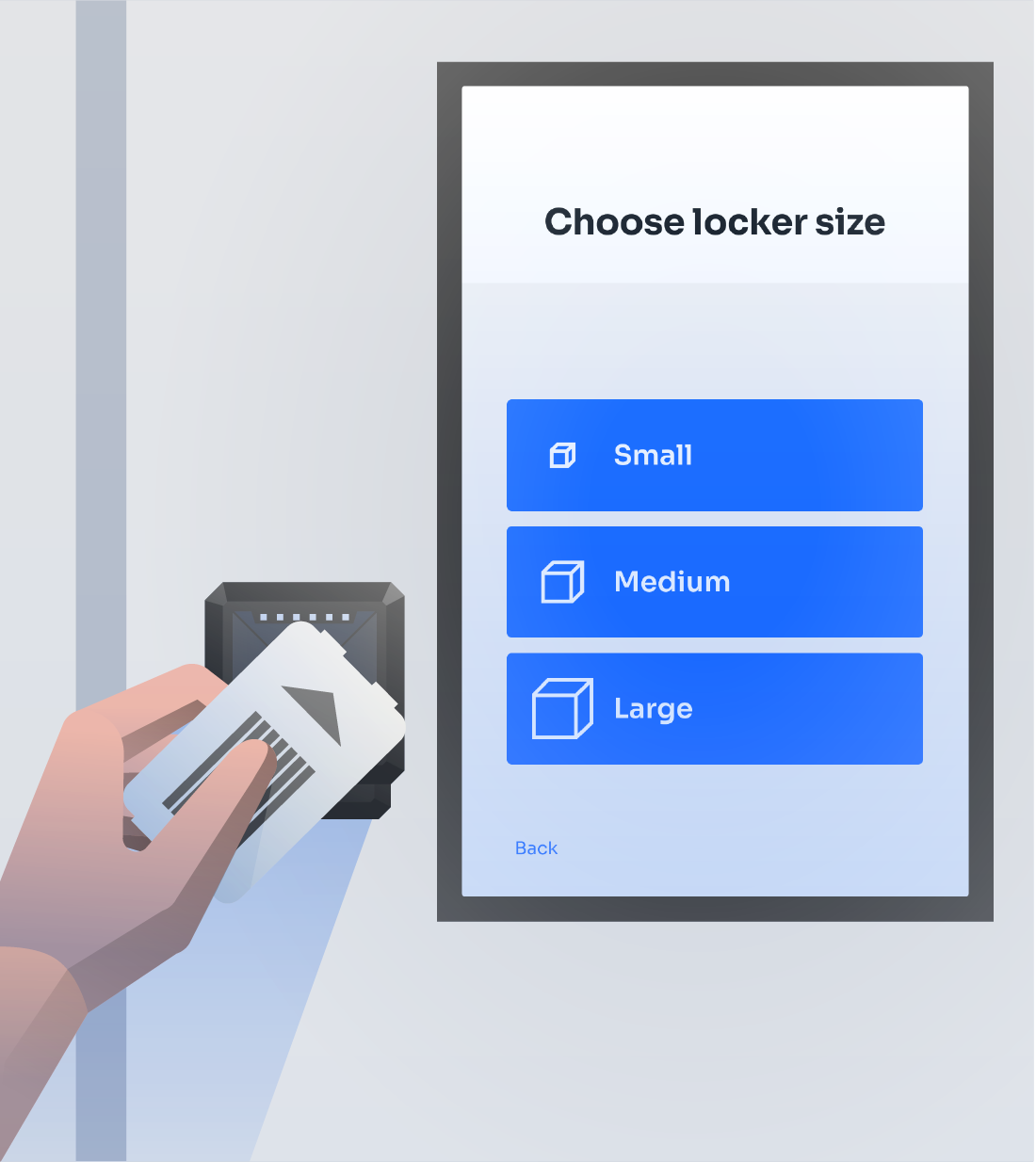 Punta Luggage Locker | Punta matkatavaralokerikko