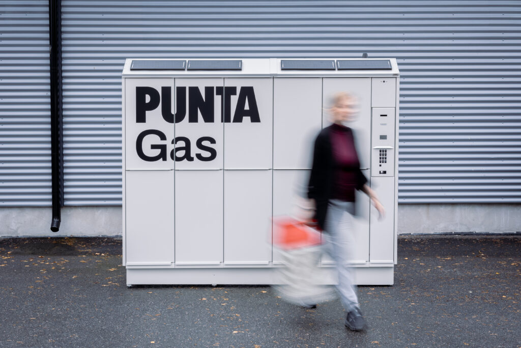 The 24-7 gas cylinder vending machine that needs no staff